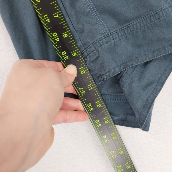 Kuhl Shorts Womens 12 Blue Cargo Bermuda UPF 50 Splash 11" Hiking Outdoor Casual - Picture 7 of 14